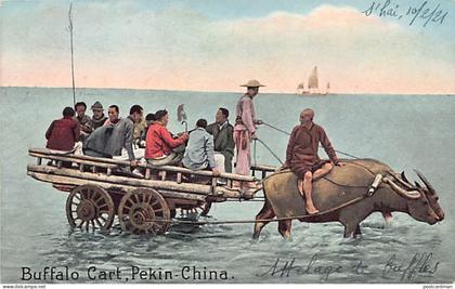 China - BEIJING - Buffalo Cart - Publ. Sincere Co.