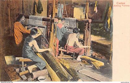 China - GUANGZHOU Canton - Matting Factory - Publ. The Hongkong Pictorial Postcard Co.