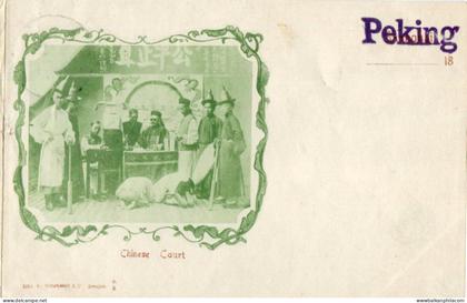 China Peking Beijing 1901 German Post