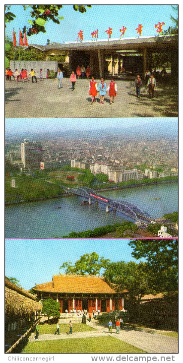 Chine - Canton - 10 CP - Vieilles Voitures et Bus - CIRCA 1975