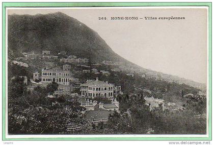 CHINE - HONG KONG -- Villas Européennes