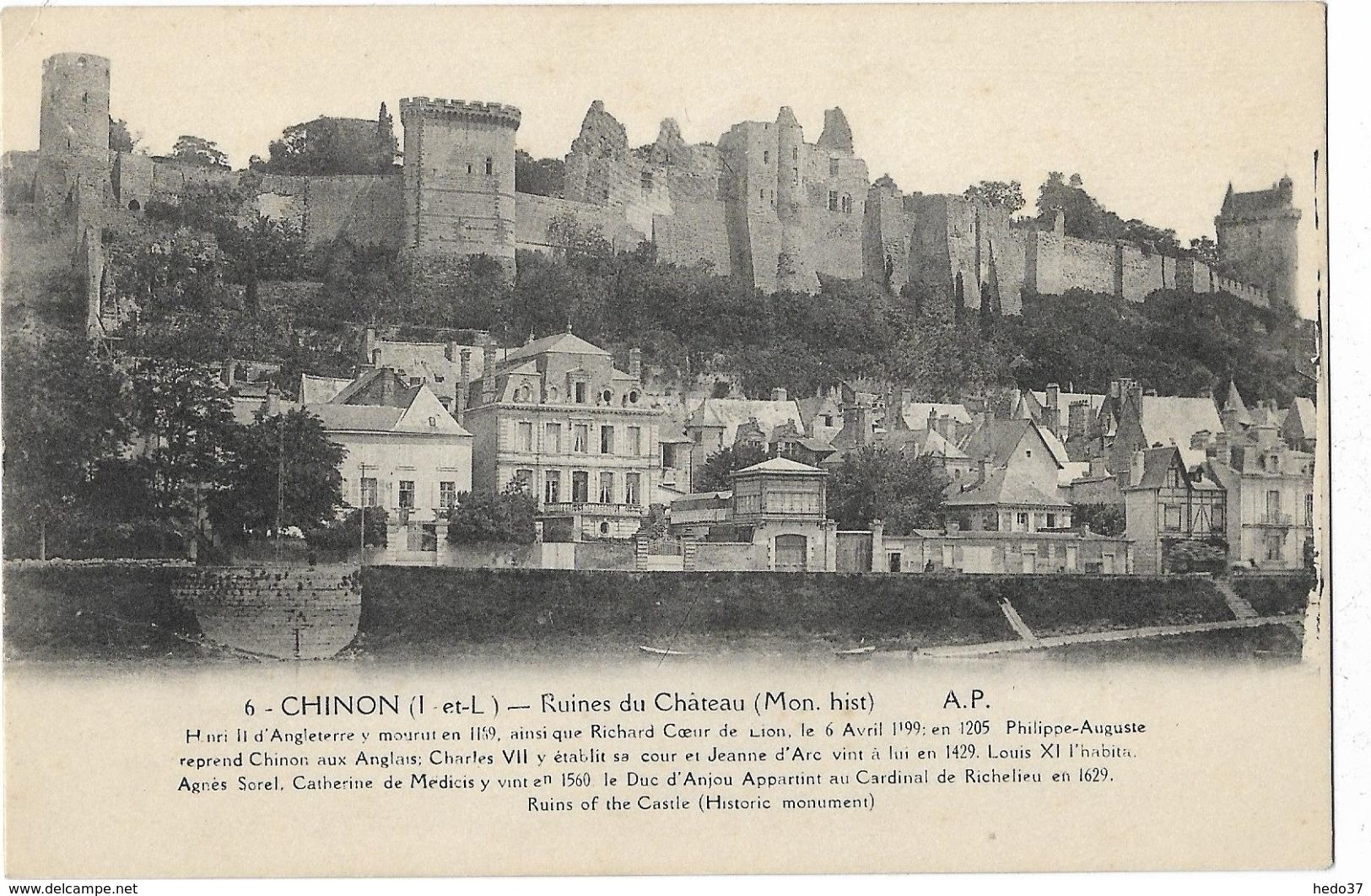 Chinon - Ruines du Château