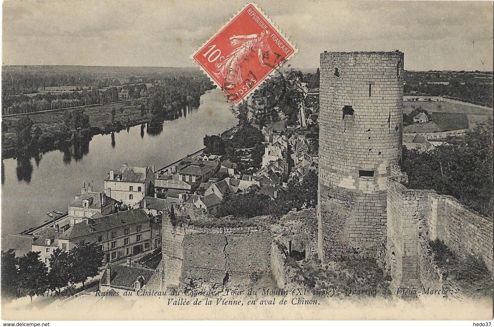 Chinon - Ruines du Château