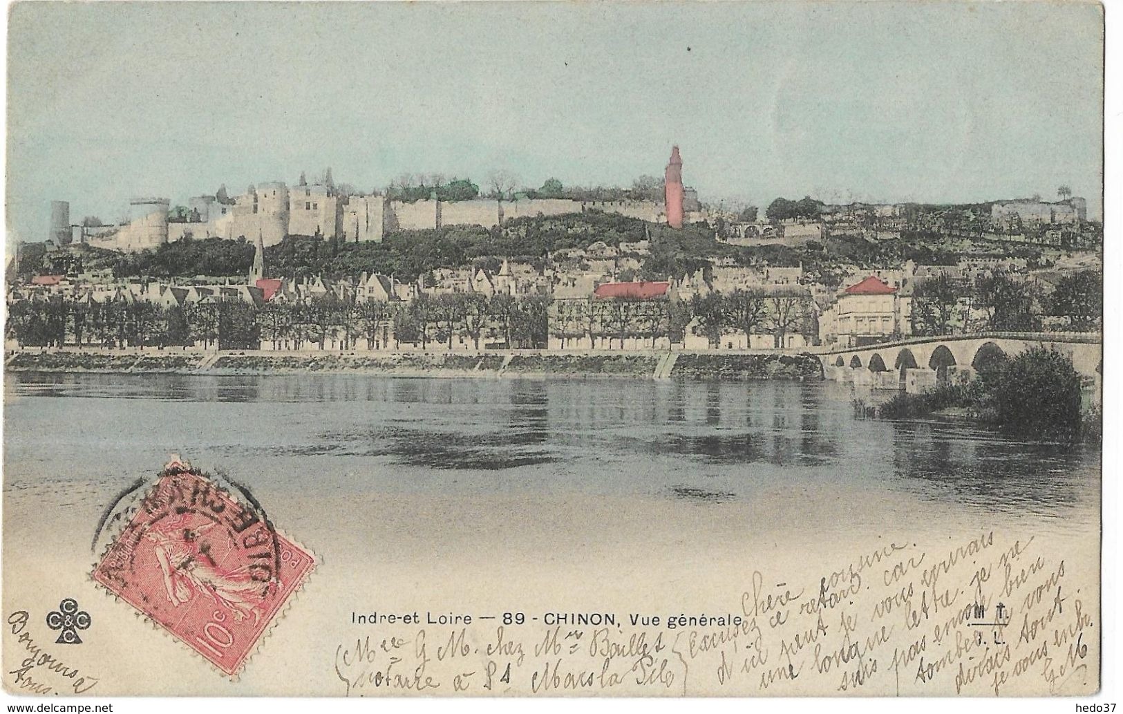 Chinon - Vue générale