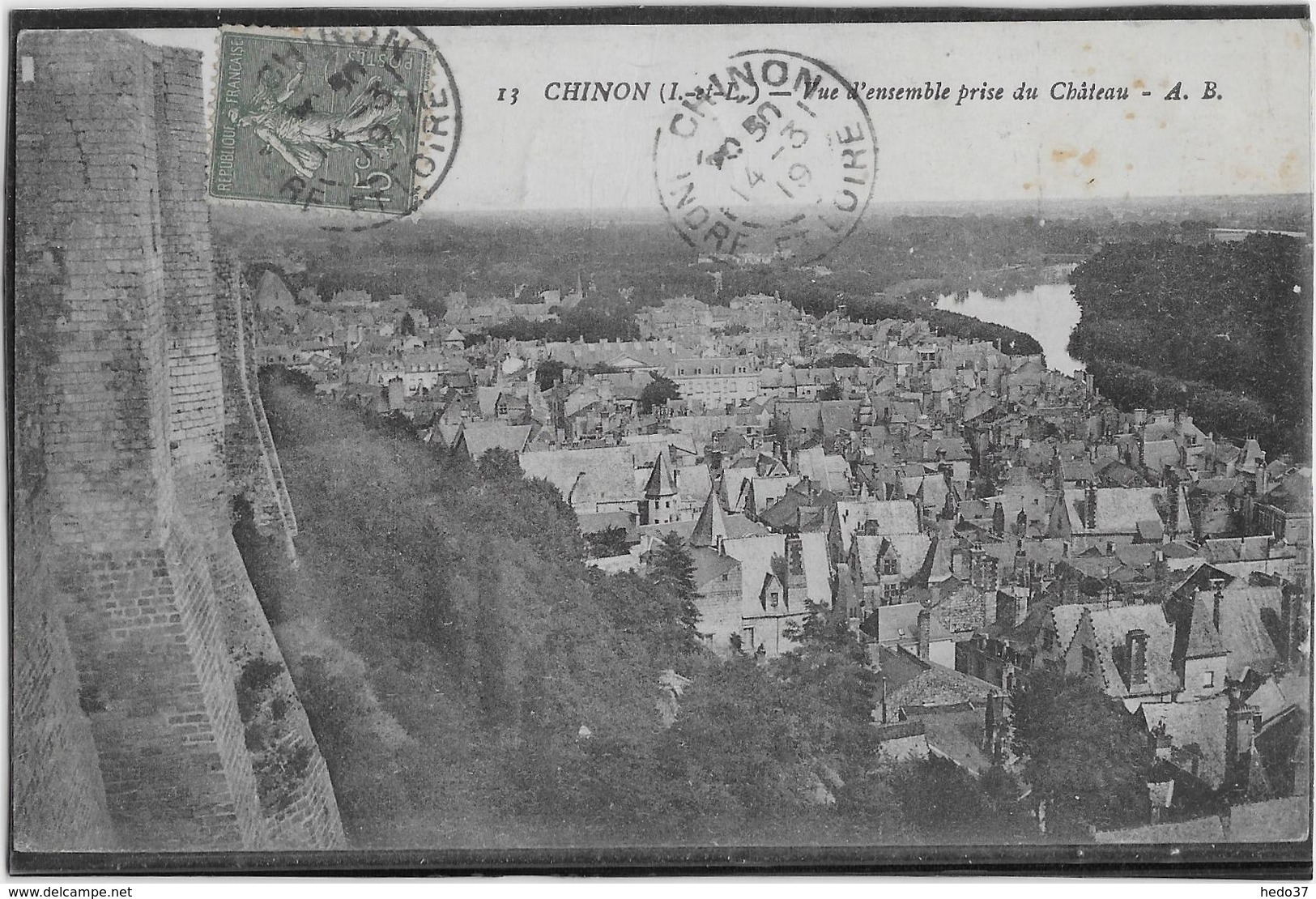 Chinon - Vue générale