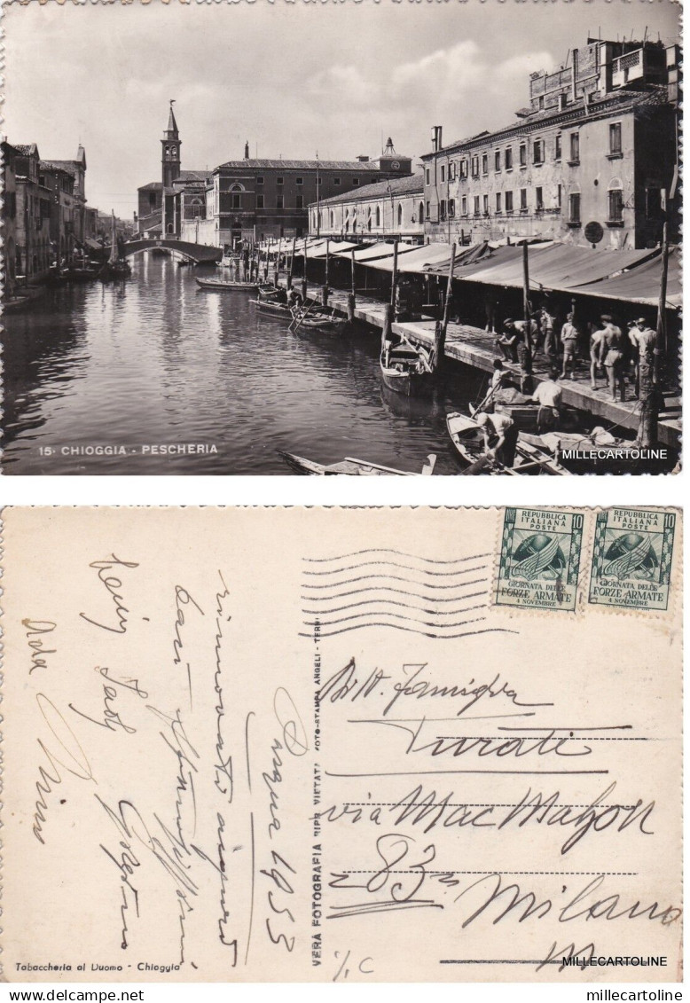 # CHIOGGIA: PESCHERIA    1953