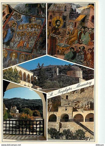 Chypre - Cyprus - St Neophytos Monastery - Multivues - CPM - Carte Neuve - Voir Scans Recto-Verso