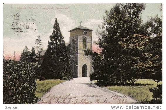 CHRIST CHURCH 6  LONGFORD TASMANIA  1906