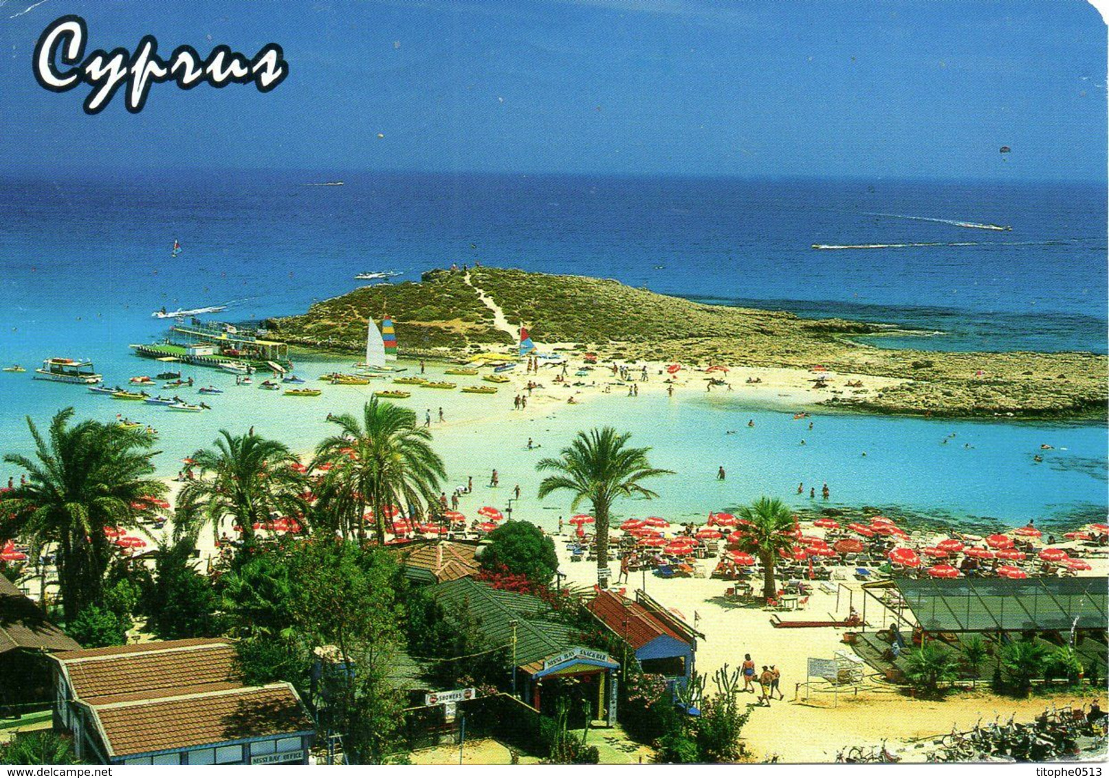 CHYPRE. Carte postale écrite. Chypre.