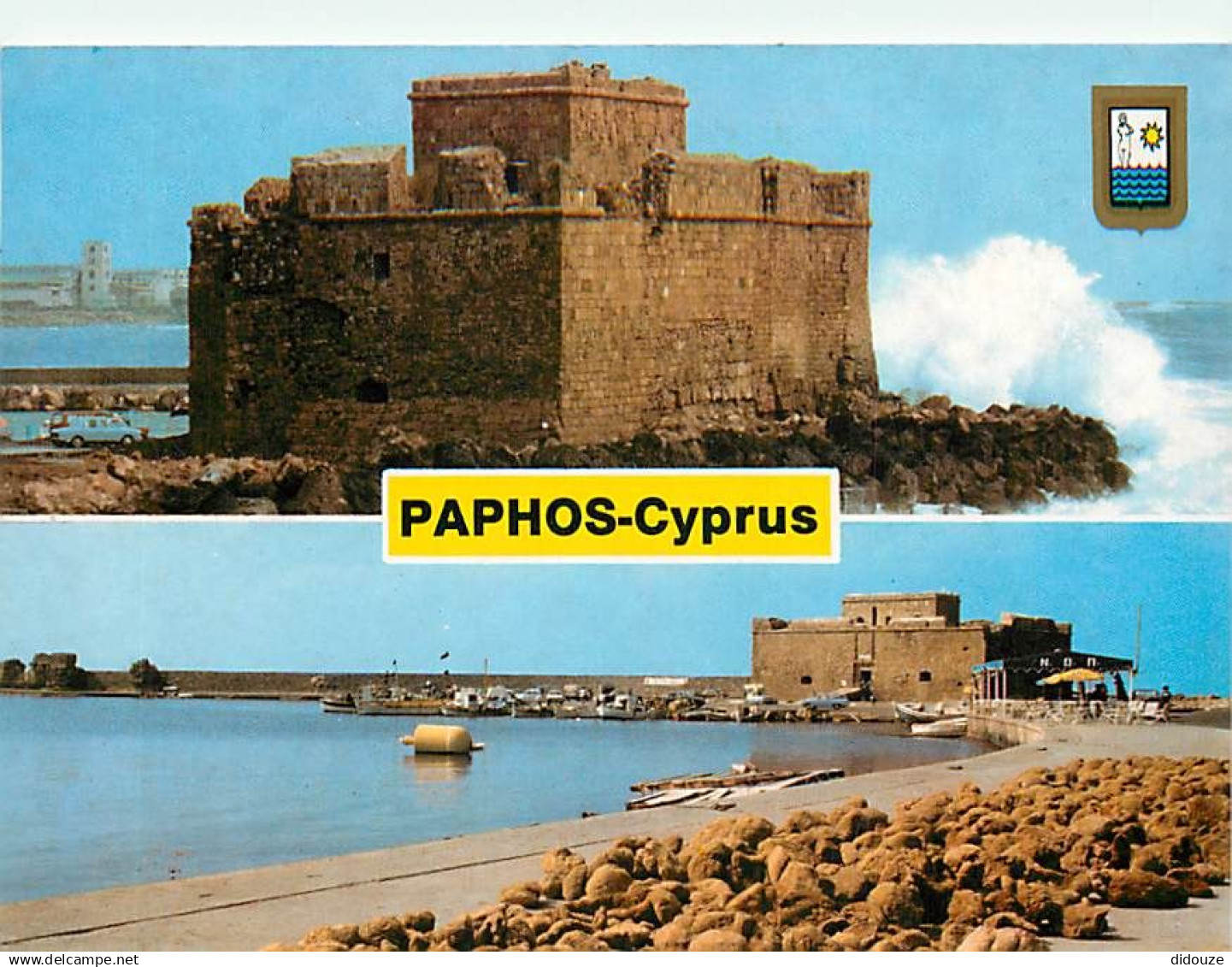 Chypre - Cyprus - Paphos - Multivues - Venetian Castle - Sea sponges - CPM - Carte Neuve - Voir Scans Recto-Verso