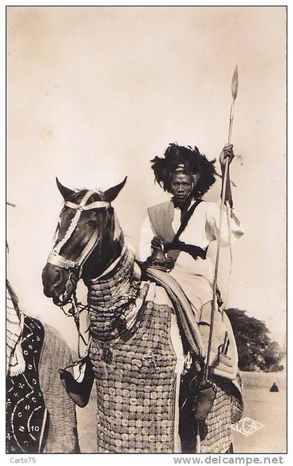 Afrique - Tchad -  Cavalier Foulbé