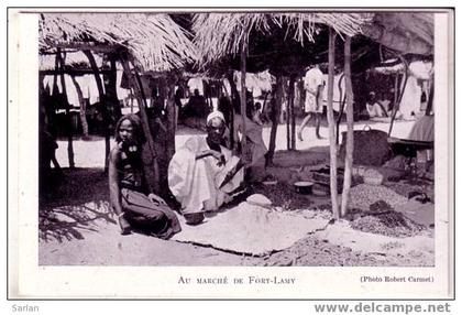 Au marché de FORT LAMY ( N'DJAMENA )