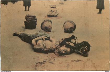 Tientsin Peking 1912 - Beheaded Looter - China