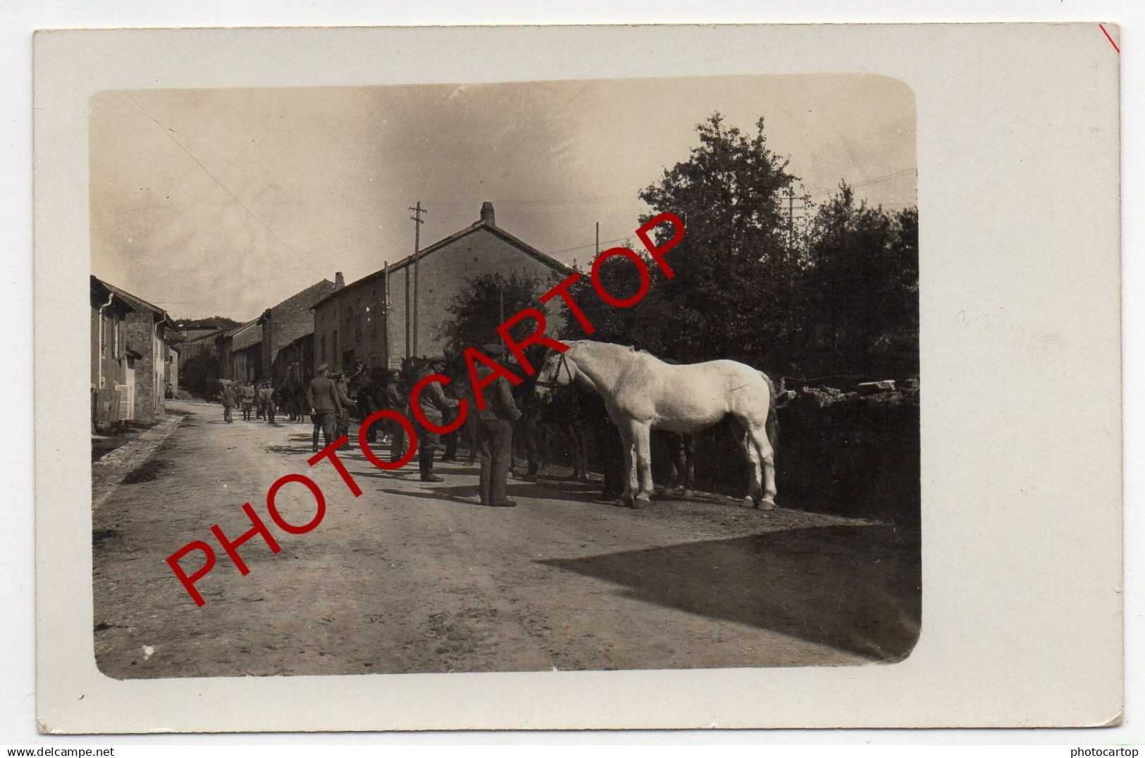 CIREY SUR VEZOUZE-CARTE PHOTO Allemande-Guerre 14-18-1 WK-FRANCE-54-MILITARIA-