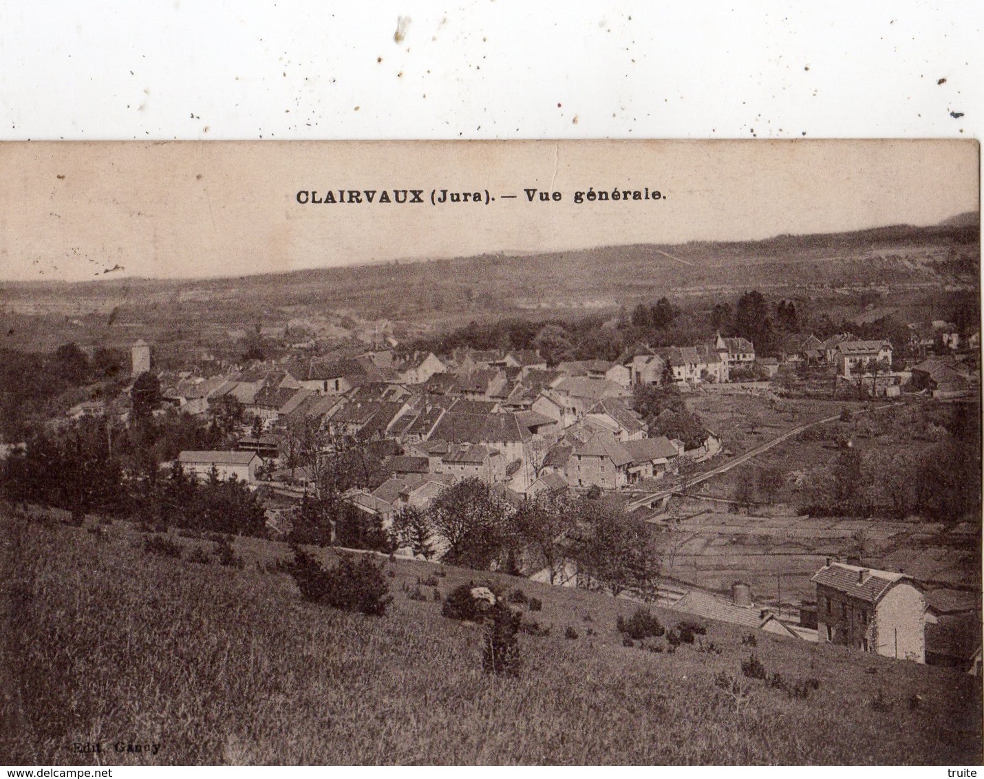 CLAIRVAUX-LES-LACS  VUE GENERALE