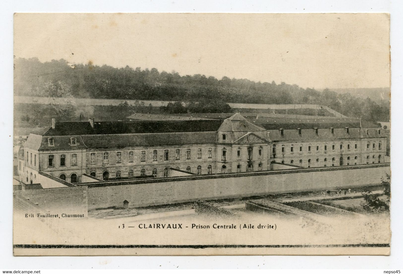 Clairvaux prison centrale ( aile droite )