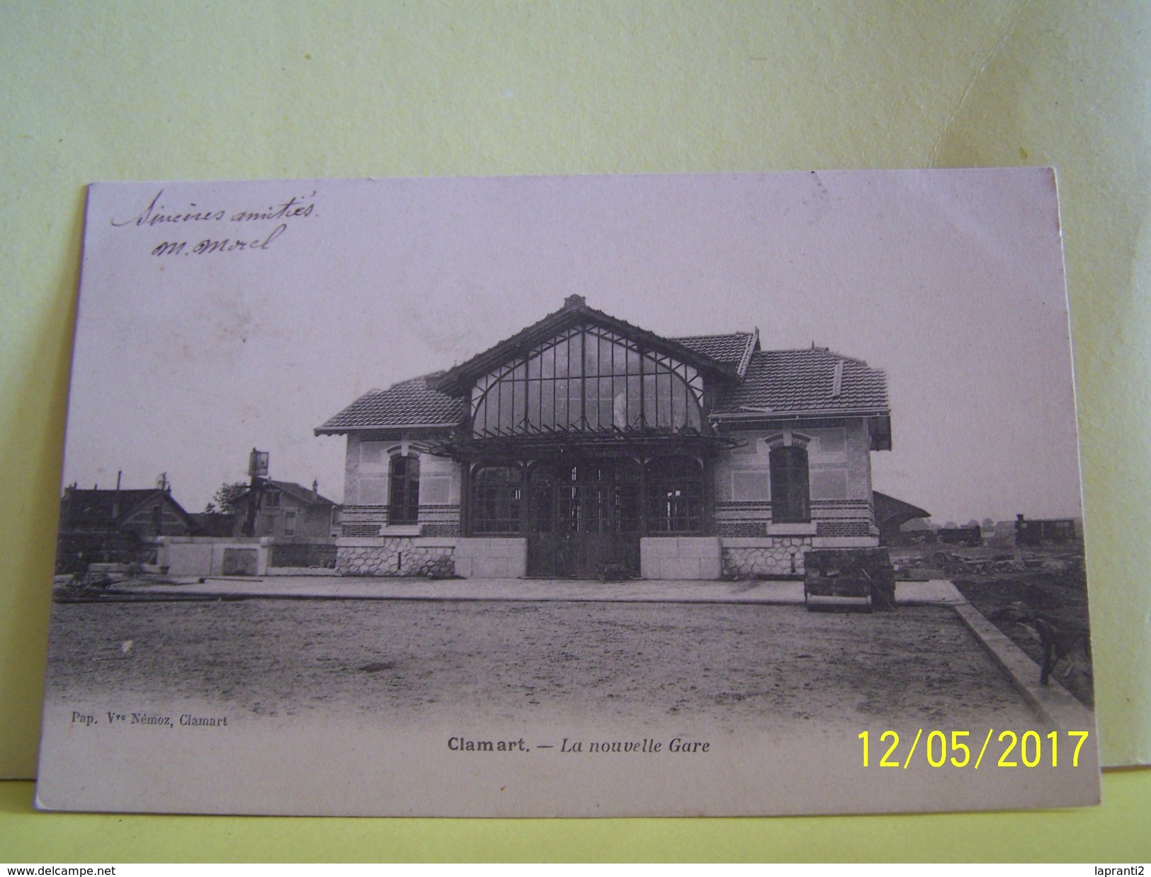 CLAMART (HAUTS DE SEINE) LA NOUVELLE GARE