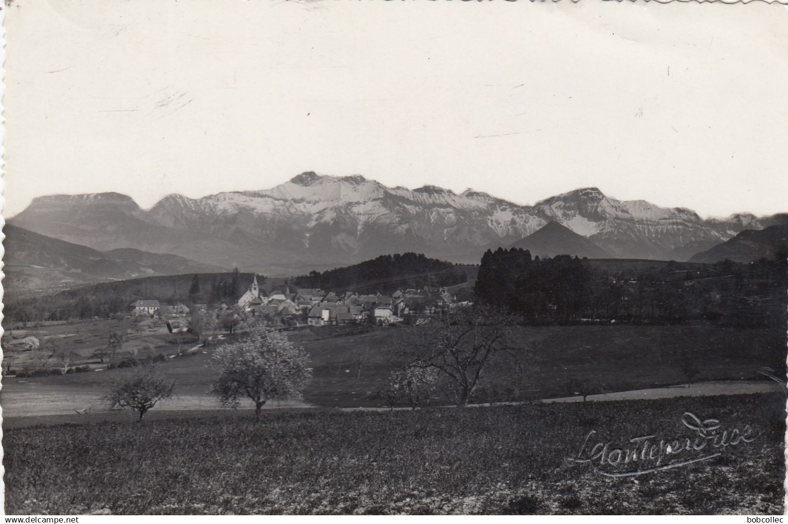 CLELLES (Isère): Vue générale