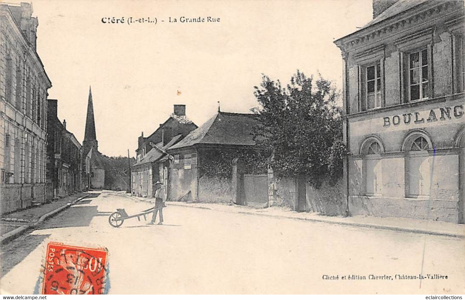 Cléré-les-Pins    37         Grande rue  - 2  -        (voir scan)