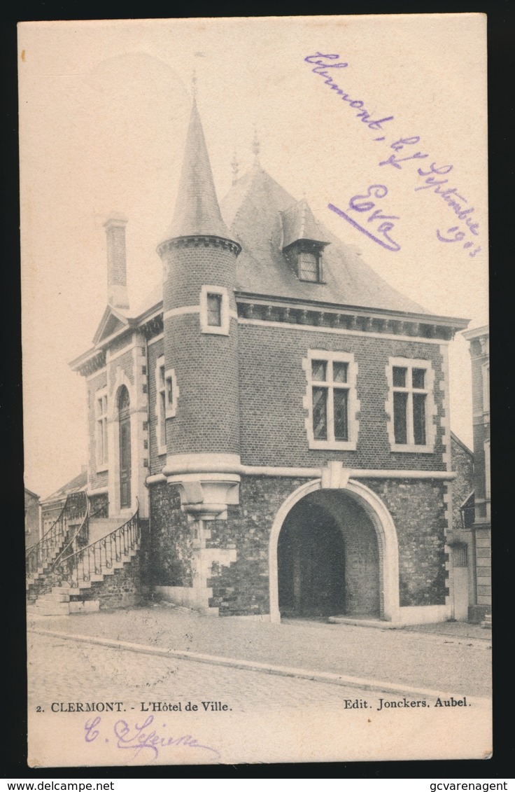 CLERMONT   L' HOTEL DE VILLE