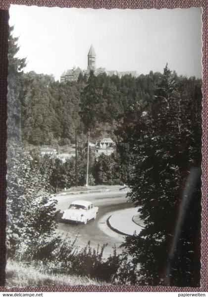 Clervaux - Route vers Clervaux / Auto