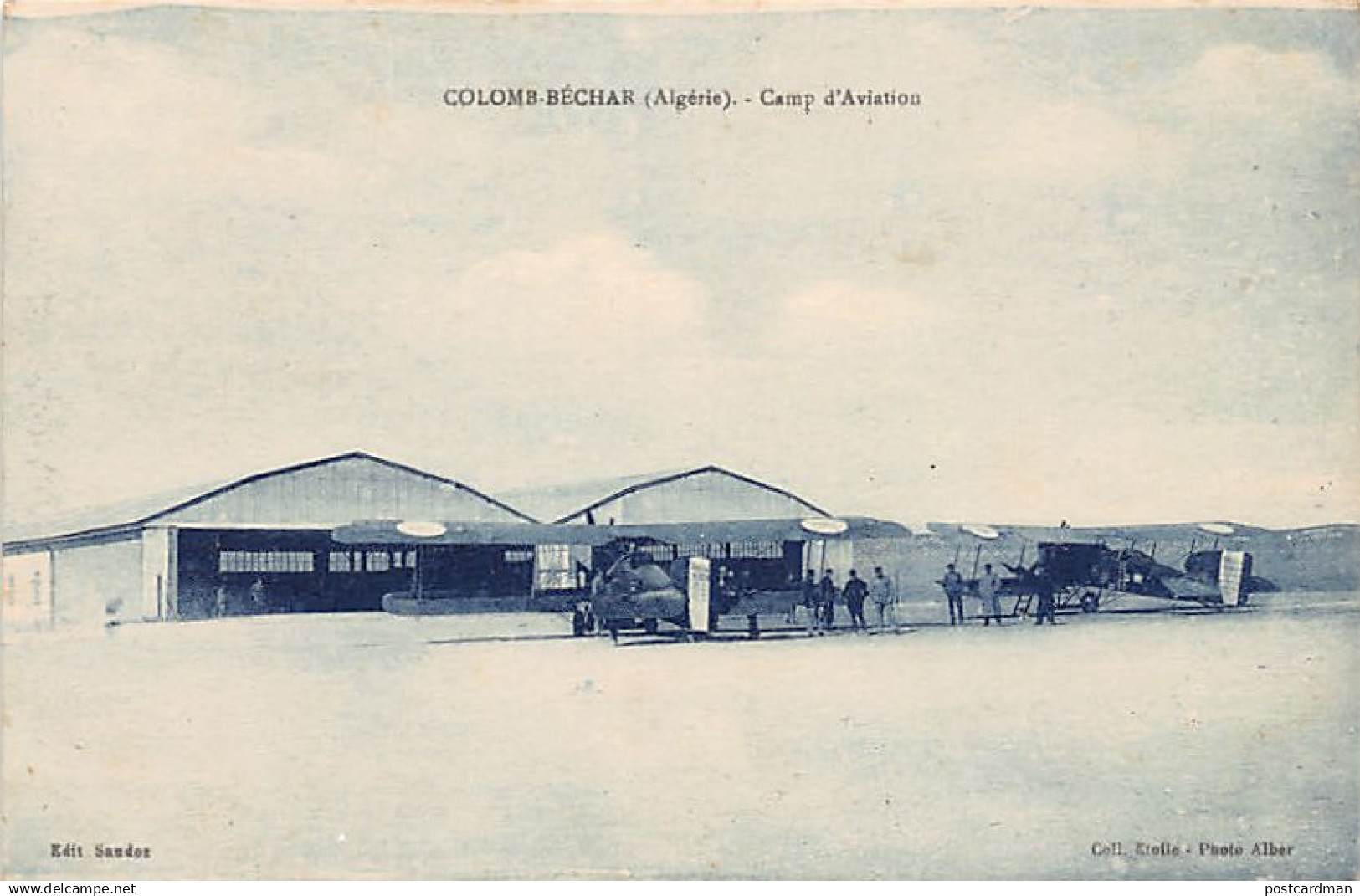 COLOMB BÉCHAR - Camp d'aviation - Avions Bréguet