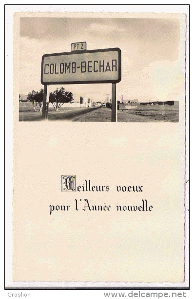 COLOMB BECHAR CARTE PHOTO