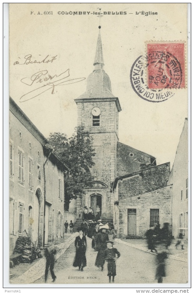 COLOMBEY LES BELLES - L'Église