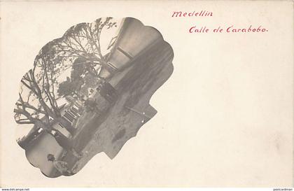 Colombia - MEDELLIN - Calle de Carabobo - POSTAL FOTO