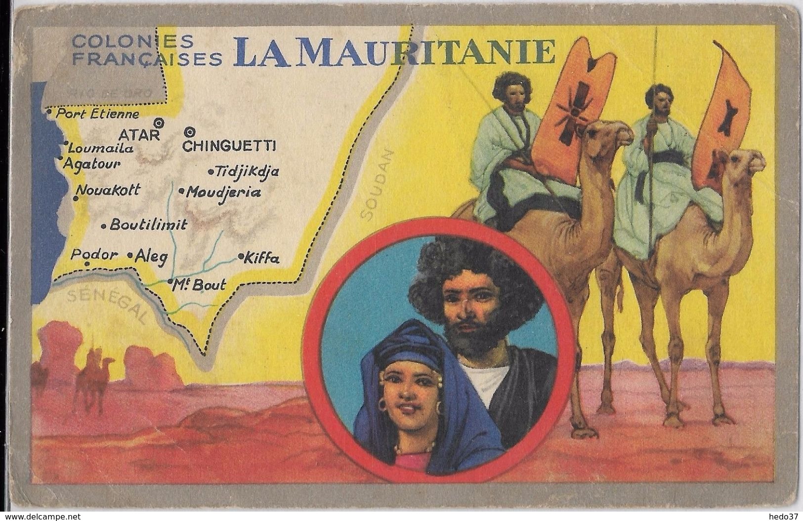 Colonies Françaises - La Mauritanie