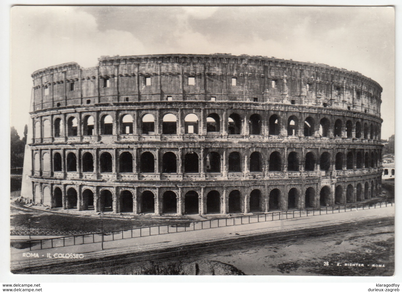 Colosseum (E. Richter) old postcard unused b170525