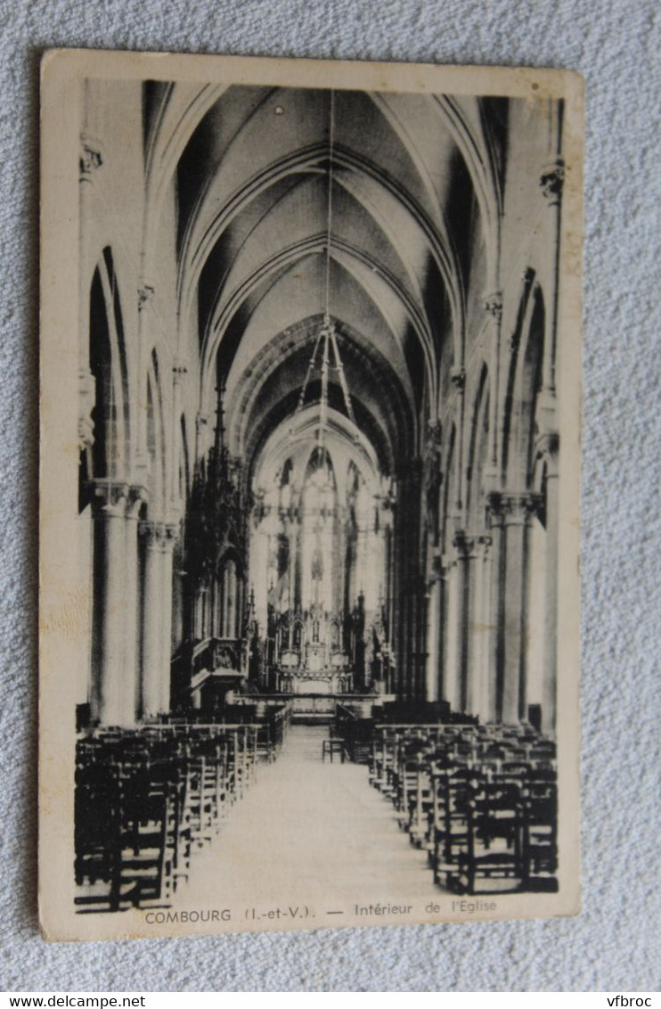 Combourg, intérieur de l'église, Ille et Vilaine 35