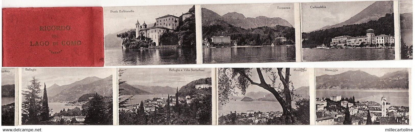 #COMO: PICCOLO ALBUN RICORDO LAGO DI COMO