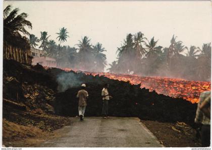 Coulée de lava à Singani 1977