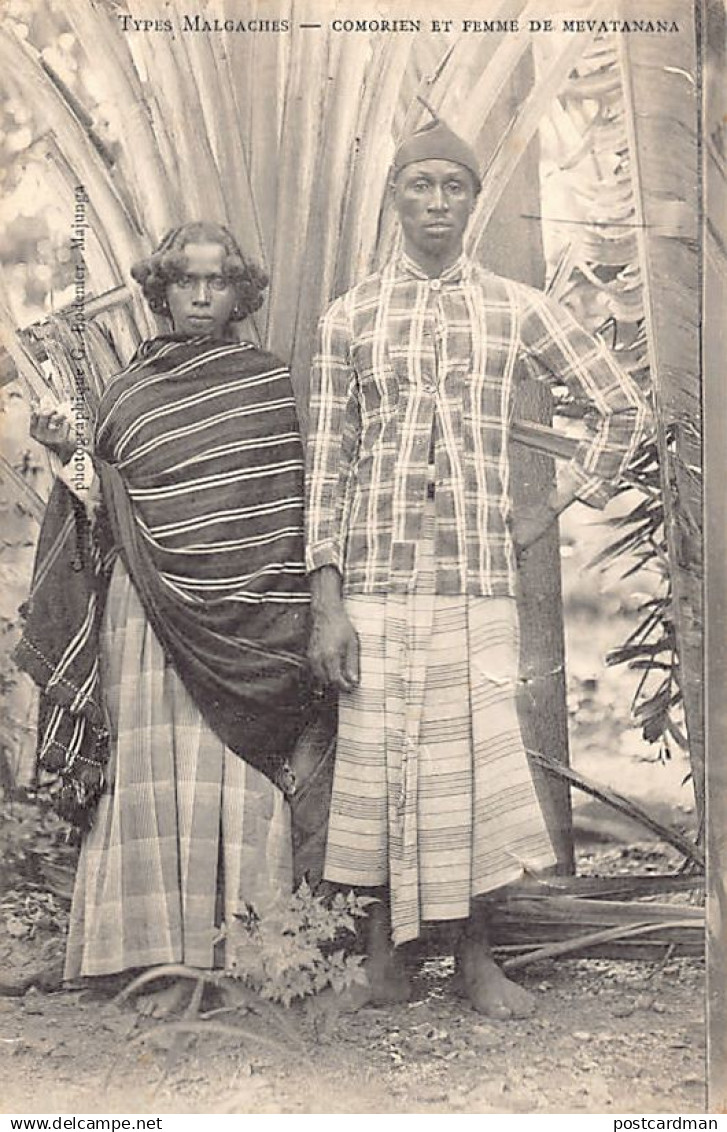 COMORES - Comorien et sa femme de Mevatanana - Ed. G. Bodemer