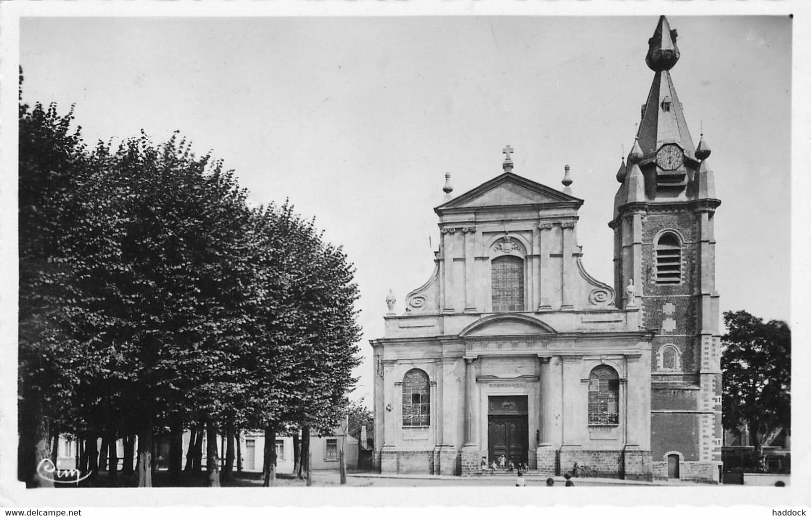 CONDE SUR ESCAUT : L'EGLISE SAINT WASNON