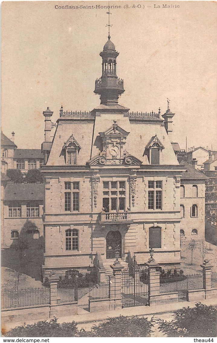 ¤¤  -   CONFLANS-SAINT-HONORINE    -   La Mairie     -   ¤¤