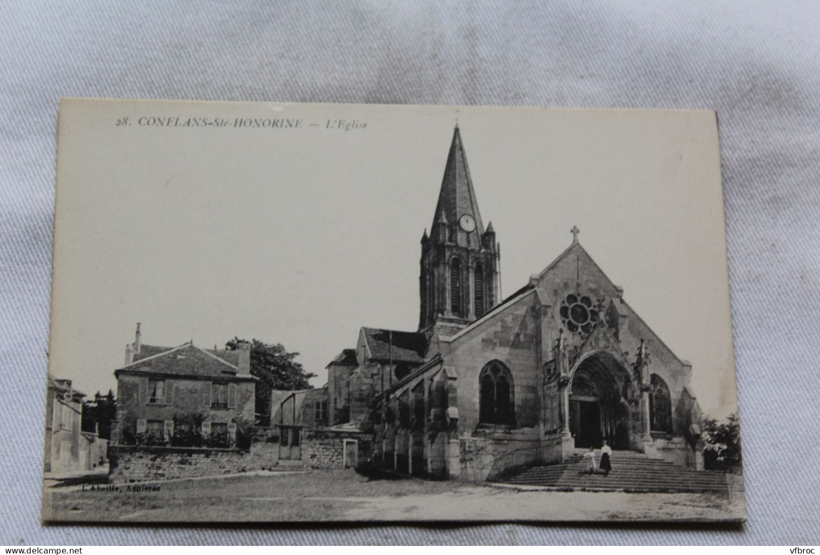 Conflans sainte Honorine, l'église, Yvelines 78