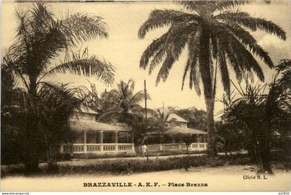 Brazzaville - Place Brazza