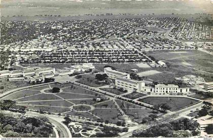 Congo-Brazzaville - Brazzaville - Le Lycée Savorgnan de Brazza et Bacongo - Vue aérienne - Correspondance - Mention Phot