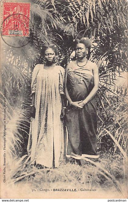 Congo - BRAZZAVILLE - Femmes gabonaises - Ed. Vialle 51