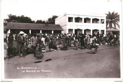 CPA Carte Postale  Congo  Brazzaville   Brazzaville Le marché du plateau    VM87422ok