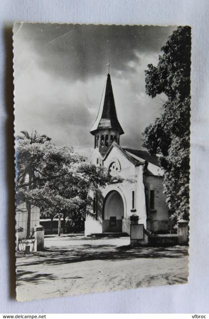 Cpm, Brazzaville, la chapelle saint François, Congo, Afrique