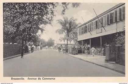 Congo - BRAZZAVILLE - L'avenue du Commerce - Ed. inconnu