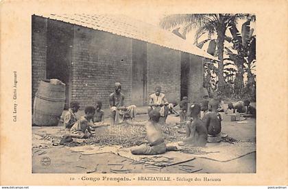 Congo Brazzaville - Séchage des haricots - Ed. Leray 20