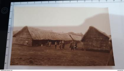 CONGO BELGA BELGE. POSTAL FOTOGRAFICA RPPC + NEGATIVO NEGATIF. 1920 1930. 11 CAMP Nº 7