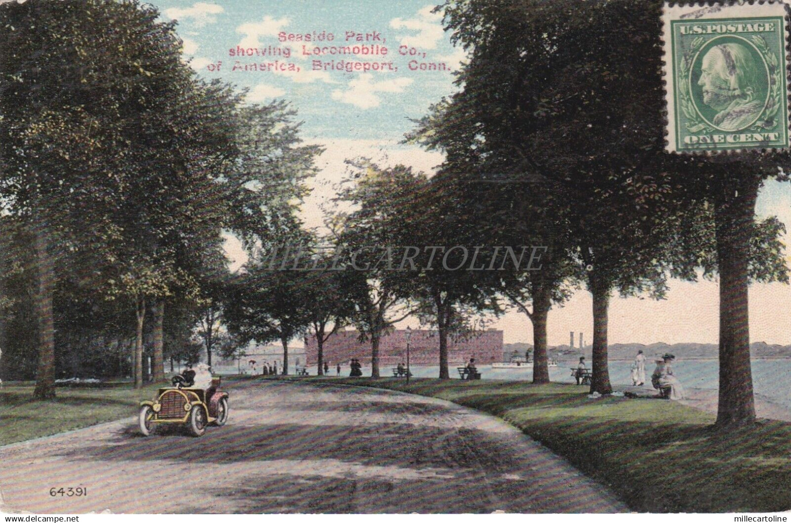 CONNECTICUT - Locomobile Co., Seaside Park, Bridgeport 1911