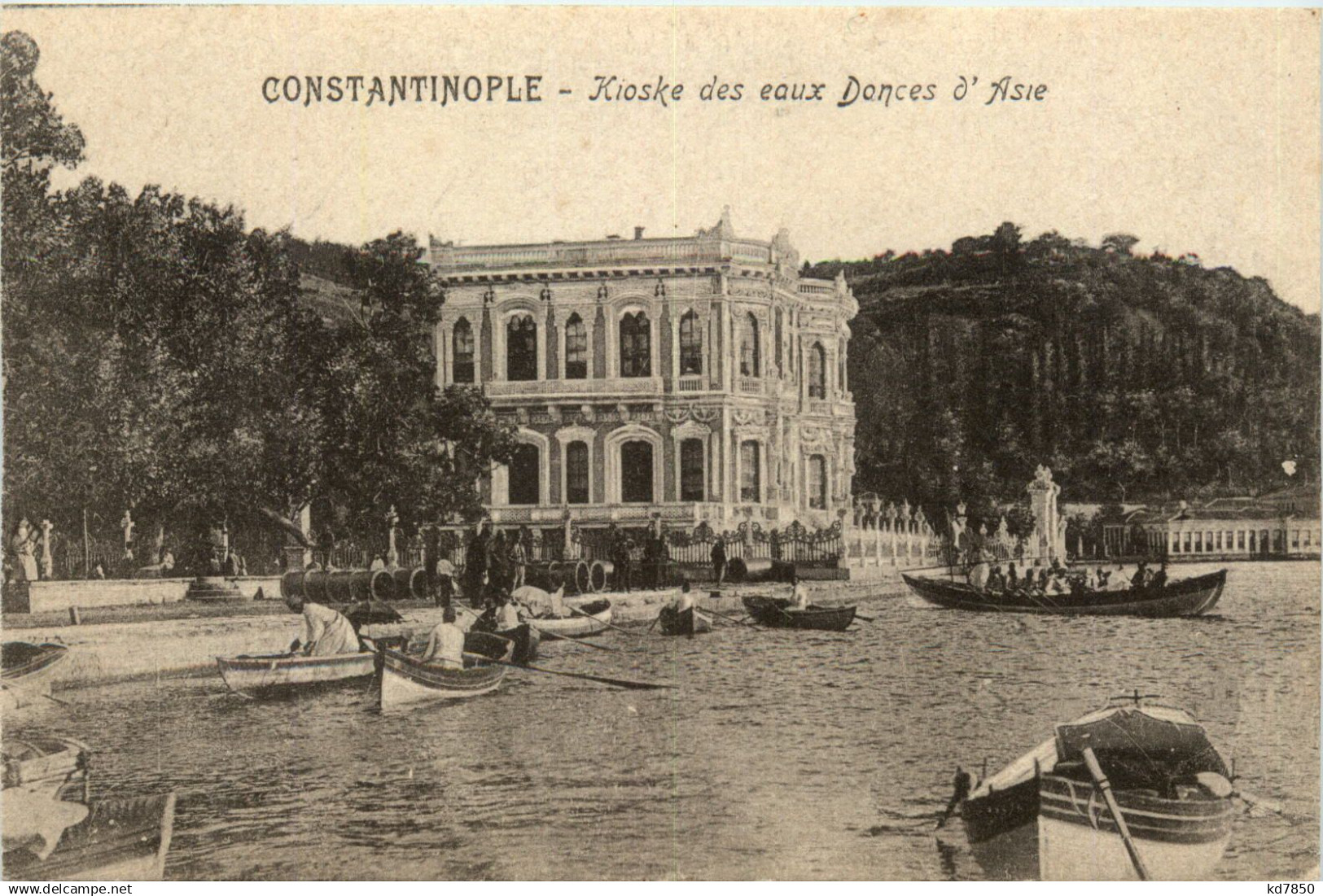 Constantinople - Kiosk des eaux Donces d Asie