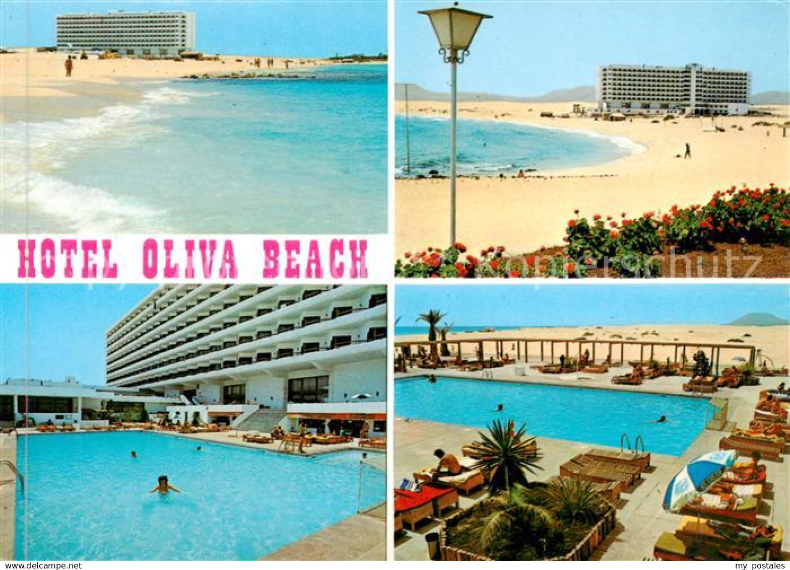 Corralejo Fuerteventura ES Hotel Olivia Beach Strandpartien