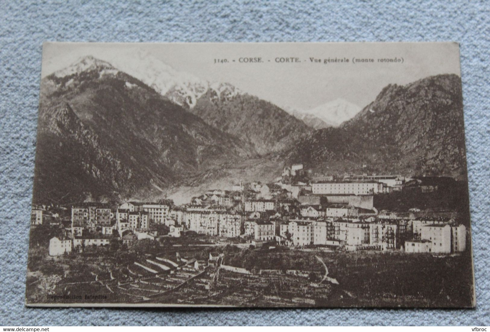 Corte, vue générale, Monte Rotondo, Corse 20